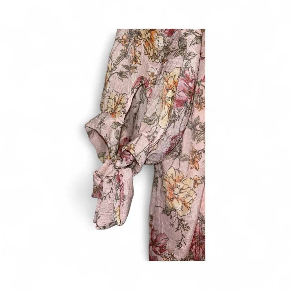 NAIF Floral Blush Mini Dress - Picture 4 of 10